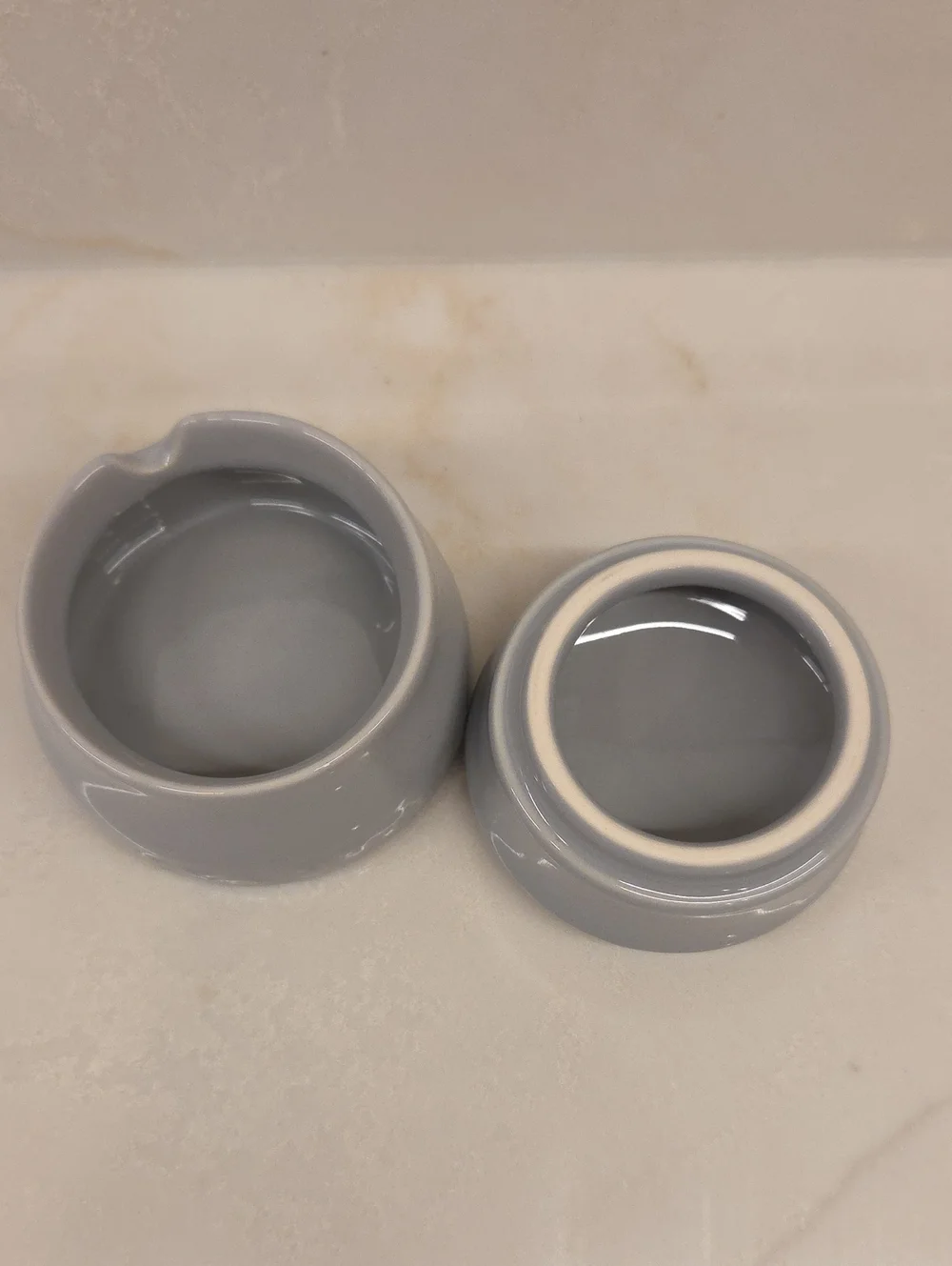 🚦3for$15🚦Tea Butler Ceramic Tea Bag Holder in Light Gray